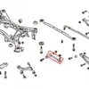 Subaru Impreza WRX/STI 07-11 / Legacy 09-14 / GT86 / BRZ / Forester 09+ Bakre Toe-stag Hardrace