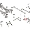 Subaru Impreza WRX/STI 07-11 / Legacy 09-14 / Forester 08+ / XV 12-17 Bakre Nedre Stag Bussning Hardrace