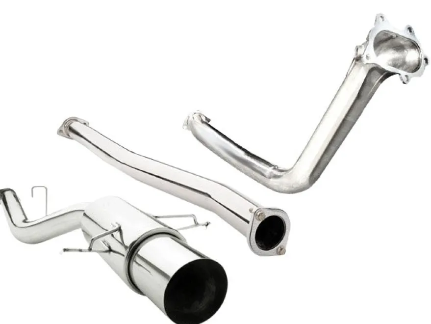 Subaru Impreza WRX & STI 01-07 Turboback-sportavgassystem (Race type) (Med De-Cat & Ej Ljuddämpat) Cobra Sport