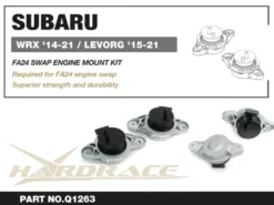 Subaru Levorg / WRX WRX 2014-2021 Fa24 Swap Motorfäste Kit Hardrace