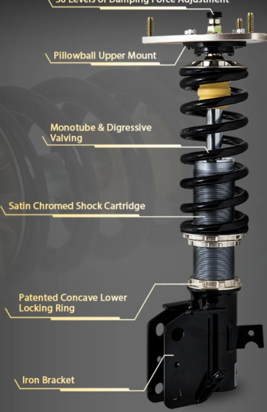 Subaru OUTBACK 05-09 Coilovers BC-Racing DS Typ DA