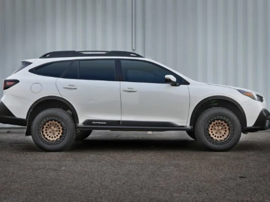 Subaru Outback 2020-2023 H4 2.4L (t) / H4 2.5L Terra Guard Trail Slider Steg - Svart aFe Power