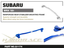 Subaru WRX 2020-2021 Förstärkt Bakre Kräningshämmarfäste Hardrace