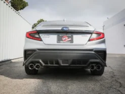 Subaru WRX 2022-2023 H4-2.4L Takeda 3in to 2-1/2in 304 SS Cat-Back Sportavgassystem aFe Power - Polerade Utblås