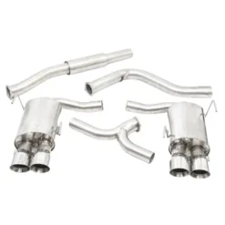 Subaru WRX STI 2.5L 2014-2019 3 Catback Sportavgassystem Quad Tip Cobra Sport