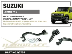Suzuki JIMNY 18- (Automat) Främre Nedre Förstärkning (För höjda bilar) Hardrace