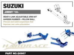 Suzuki Jimny 2018+ Bakre 4-links Kit Hardrace