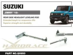 Suzuki JIMNY 18- Bakre Nivåregleringsfäste och Stag För Strålkastare Hardrace