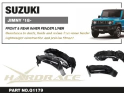 Suzuki Jimny 2018+ Främre & Bakre Innerskärmar Hardrace
