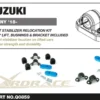 Suzuki JIMNY 18- Främre Förflyttningskit Krängningshämmare (För höjda Modeller) Hardrace
