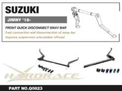 Suzuki JIMNY 18- Främre Quick Release Krängningshämmare Hardrace