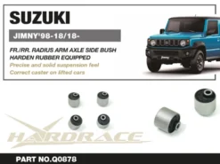 Suzuki JIMNY 98-18 / 18- Främre Radiestagsbussningar (Axelsidan) - OFFSET Hardrace