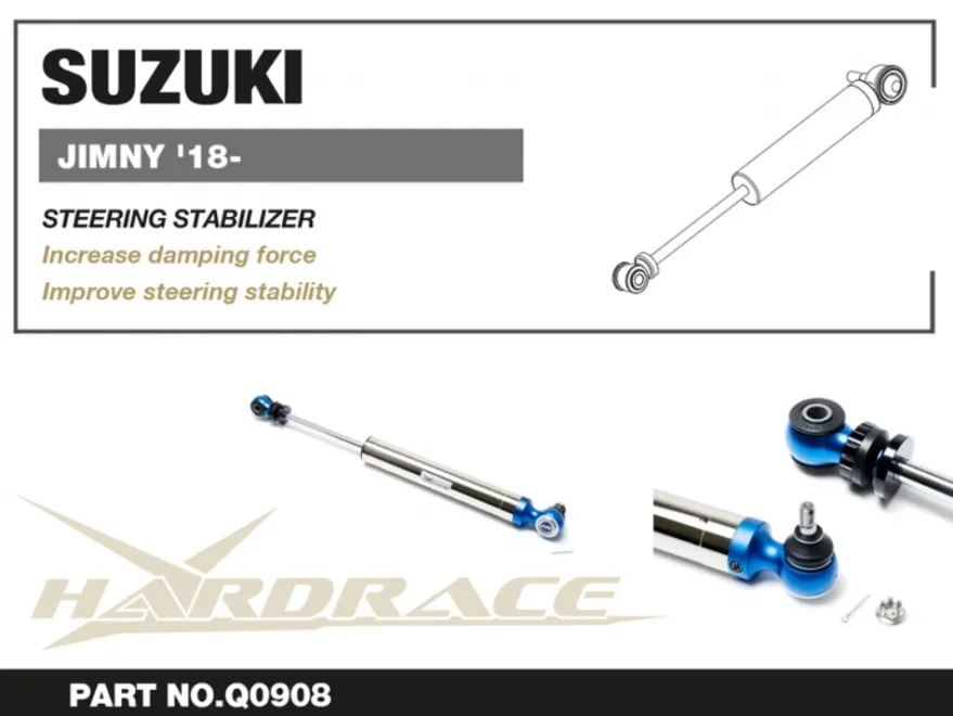 Suzuki JIMNY 18- Styrdämpare Hardrace