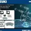 Suzuki Swift 17- Bakre Camber / Toe Spacer Hardrace