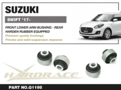 Suzuki Swift 2017-2024 Främre Nedre Länkarmsbussningar - Hardrace