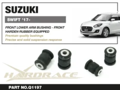 Suzuki Swift 2017-2024 Främre Nedre Länkarmsbussningar - Främre Hardrace