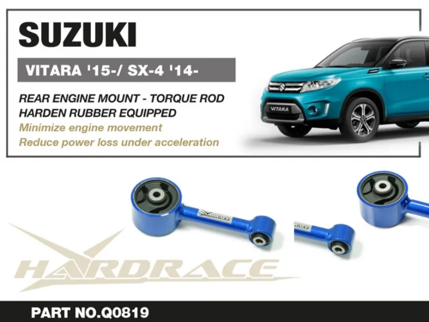 Suzuki Vitara 15- / SX4 14- Bakre Motorfäste Hardrace