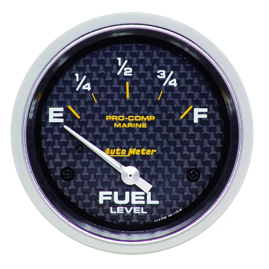 Tankmätare 52mm 240ΩE Till 33ΩF (Elektrisk) MARINE CARBON FIBER