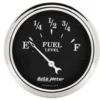 Tankmätare 52mm 0ΩE Till 30ΩF (Elektrisk) OLD TYME BLACK