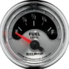 Tankmätare 52mm 16ΩE TO 158ΩF (Elektrisk) AMERICAN MUSCLE