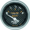Tankmätare 52mm 0ΩE TO 90ΩF (Elektrisk) CARBON FIBER