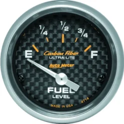 Tankmätare 52mm 0ΩE TO 90ΩF (Elektrisk) CARBON FIBER