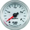 Tankmätare 52mm 0-280Ω Programerbar Vit PRO-CYCLE