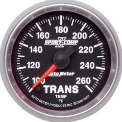 Tempmätare (Växellåda) 52mm 100-260ºF (Digital Stepper-motor) SPORT-COMP II