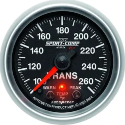 Tempmätare (Växellåda) 52mm 100-260ºF (Digital Stepper-motor) SPORT-COMP II