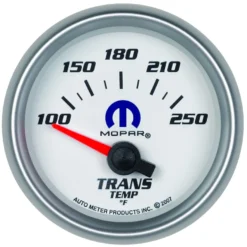 Tempmätare (Växellåda) 52mm 100-250ºF (Elektrisk) Vit MOPAR