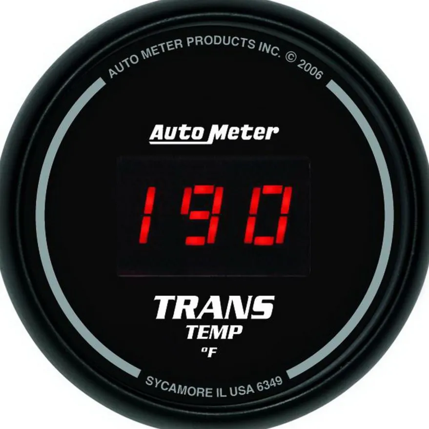 Tempmätare (Växellåda) 52mm 340ºF Sport-Comp II