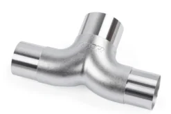 T-Förgrening Gjutet Rostfritt Stål T304 76mm Till 2x63.5mm (3 Till 2x2.5 Tum) APR