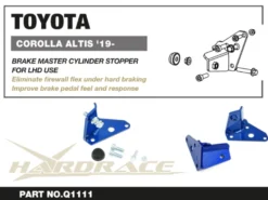 Toyota Corolla / Altis / Auris 2018+ Bromscylinderstopp Hardrace