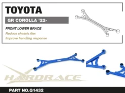 Toyota Corolla Altis GR 2022+ Främre Nedre 4-point Brace Hardrace