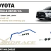 Toyota COROLLA CROSS 20- Främre Krängningshämmare 28mm Hardrace