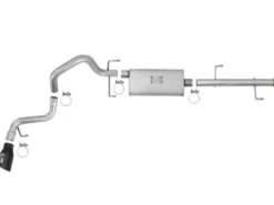 Toyota FJ Cruiser 2007-2018 V6-4.0L Cat-Back Sportavgassystem - Svarta Utblås aFe Power