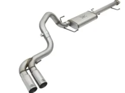 Toyota FJ Cruiser 2007-2018 V6 4.0L Rebel Series 3in Rostfritt Stål Cat-Back Sportavgassystem Polerade Utblås aFe Power