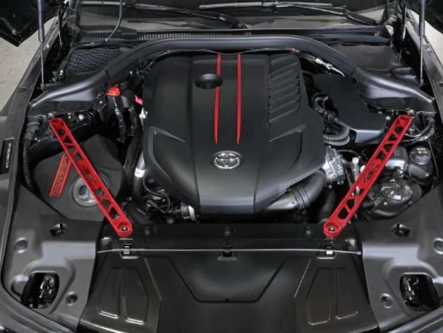 Toyota GR Supra (A90) 2020-2023 L4-2.0L /L6-3.0L Främre Fjäderbensstag aFe Power - Röd
