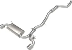 Toyota GR Supra (A90) 2021-2024 L4-2.0L (t) Takeda Cat-Back Sportavgassystem 2.5in-3in 304 SS - Polerade Utblås aFe Power