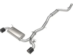 Toyota GR Supra (A90) 2021-2024 L4-2.0L (t) Takeda Cat-Back Sportavgassystem 2.5in-3in 304 SS aFe Power - Kolfiber Utblås