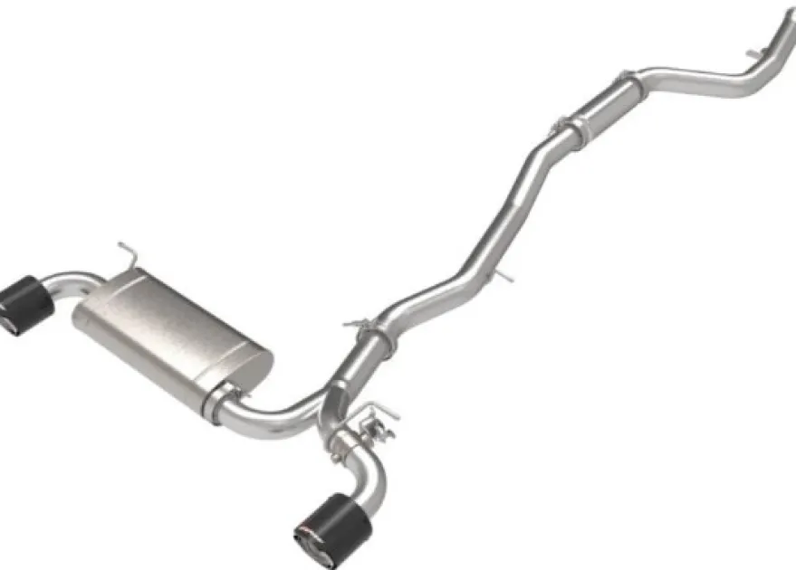 Toyota GR Supra (A90) 2021-2024 L4-2.0L (t) Takeda Cat-Back Sportavgassystem 2.5in-3in 304 SS aFe Power - Kolfiber Utblås