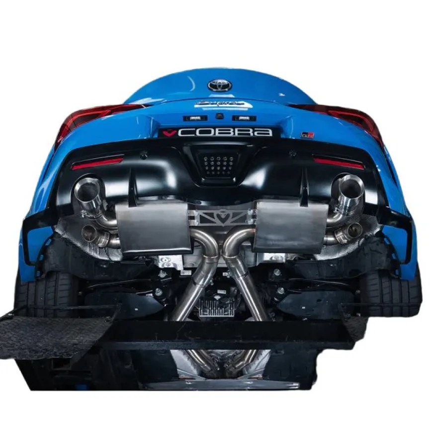 Toyota GR Supra 2019+ GPF/PPF Back Sportavgassystem med Avgasventil Cobra Sport