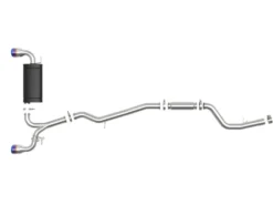 Toyota GR Supra 2020-2024 L6-3.0L Takeda 3in-2.5in 304 SS CB Sportavgassystem Blå Utblås - aFe Power