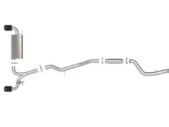 Toyota GR Supra 2020-2024 L6-3.0L Takeda 3in-2.5in 304 SS CB Sportavgassystem Svarta Utblås - aFe Power