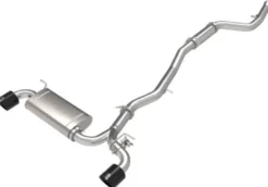 Toyota GR Supra 2020-2024 L6-3.0L Takeda 3in-2.5in 304 SS CB Sportavgassystem Svarta Utblås - aFe Power