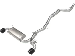 Toyota GR Supra 2020-2024 L6-3.0L Takeda 3in-2.5in 304 SS CB Sportavgassystem Svarta Utblås - aFe Power