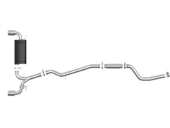 Toyota GR Supra 2020-2024 L6-3.0L Takeda 3in-2.5in 304 SS CB Sportavgassystem Polerade Utblås - aFe Power