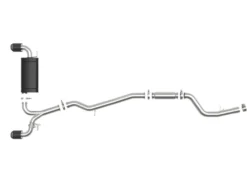 Toyota GR Supra 2020-2024 L6-3.0L Takeda 3in-2.5in 304 SS CB Sportavgassystem Kolfiber Utblås - aFe Power