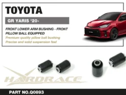 Toyota GR Yaris / Vitz 2020+ Främre Nedre Länkarmsbussningar - Främre Hardrace