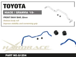 Toyota Hiace / Granvia /Granace 2019+ Främre Krängningshämmare Hardrace